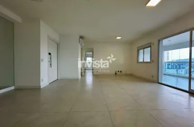Apartamento com 3 quartos para alugar no Boqueirão, Santos 