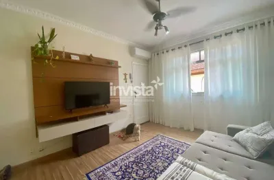 Apartamento com 2 quartos à venda no Macuco, Santos 
