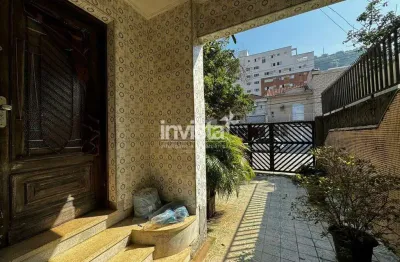 Casa com 3 quartos à venda no Marapé, Santos 
