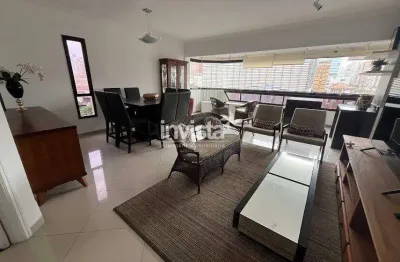Apartamento com 3 quartos para alugar no Embaré, Santos 