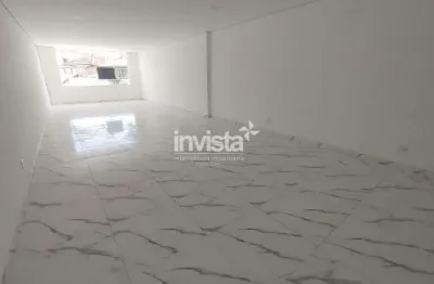 Sala comercial para alugar no Gonzaga, Santos 