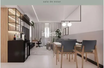 Apartamento com 2 quartos à venda no Gonzaga, Santos 