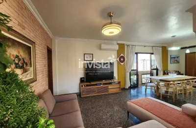 Apartamento com 3 quartos à venda no Pompéia, Santos 