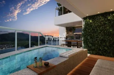 Cobertura com 3 quartos à venda no Ponta da Praia, Santos 