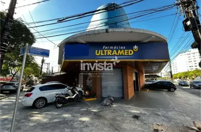 Ponto comercial para alugar no Pompéia, Santos 