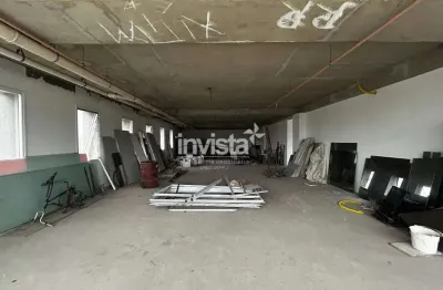 Sala comercial para alugar no Gonzaga, Santos 