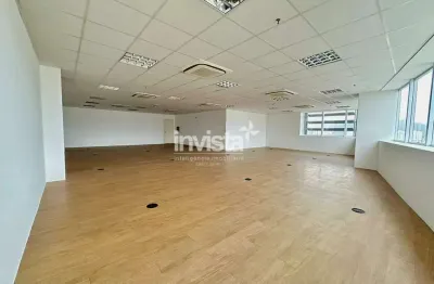 Sala comercial para alugar no Gonzaga, Santos 