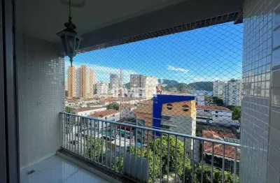 Apartamento com 3 quartos para alugar no Ponta da Praia, Santos 