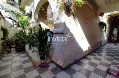 Casa com 2 quartos à venda na Vila Mathias, Santos 