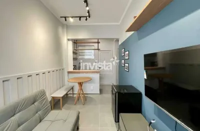 Apartamento com 1 quarto à venda no Embaré, Santos 