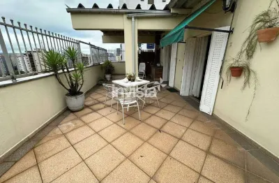 Cobertura com 4 quartos à venda no Embaré, Santos 