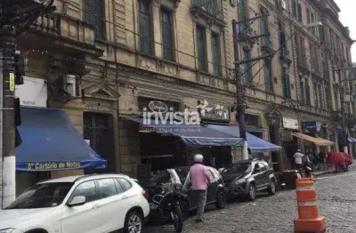 Sala comercial para alugar no Centro, Santos 