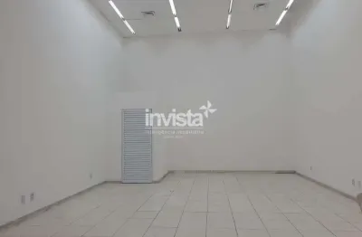 Ponto comercial para alugar no Centro, Santos 