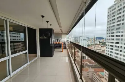 Apartamento com 3 quartos à venda no Embaré, Santos 