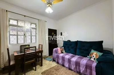 Apartamento com 2 quartos à venda na Vila Mathias, Santos 