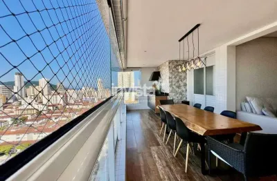 Apartamento com 3 quartos à venda no Embaré, Santos 