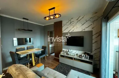 Apartamento com 1 quarto à venda no Macuco, Santos 