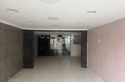 Ponto comercial para alugar no Embaré, Santos 