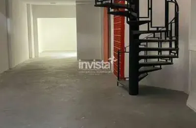 Ponto comercial na vila mathias ideal para restaurante rua de grande fluxo.