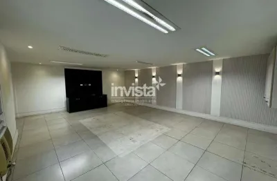 Sala comercial para alugar no Centro, Santos 