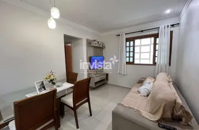 Apartamento com 2 quartos à venda no Encruzilhada, Santos 
