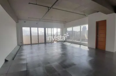 Sala comercial para alugar no Centro, Santos 