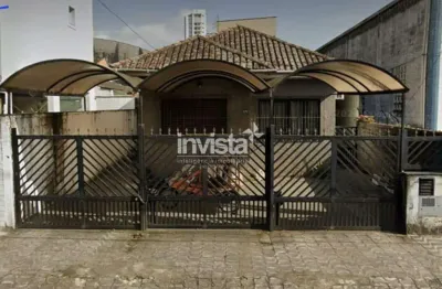 Casa com 3 quartos para alugar no Embaré, Santos 
