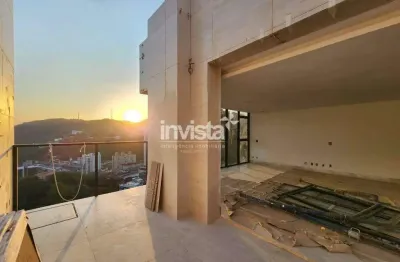 Cobertura com 3 quartos à venda no José Menino, Santos 