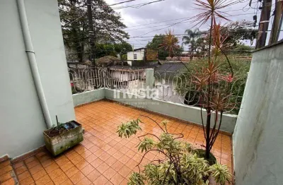 Casa com 2 quartos à venda no Macuco, Santos 
