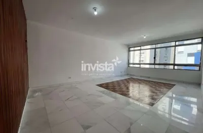Apartamento com 3 quartos para alugar no Gonzaga, Santos 