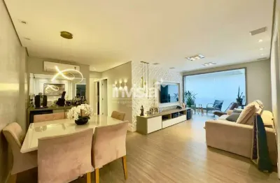 Apartamento com 3 quartos à venda no José Menino, Santos 