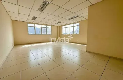 Sala comercial para alugar na Vila Mathias, Santos 