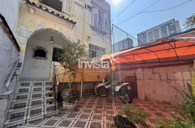 Casa com 3 quartos à venda na Vila Mathias, Santos 