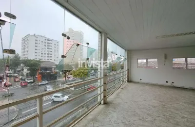 Sala comercial para alugar na Vila Belmiro, Santos 