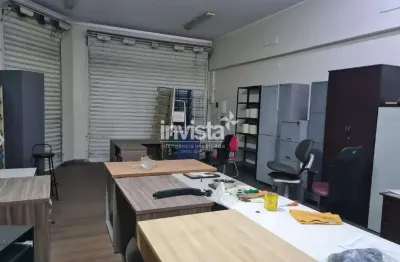 Ponto comercial para alugar na Vila Nova, Santos 
