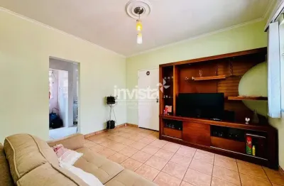Apartamento com 2 quartos à venda no Gonzaga, Santos 