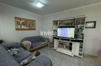 Casa com 3 quartos à venda no Embaré, Santos 