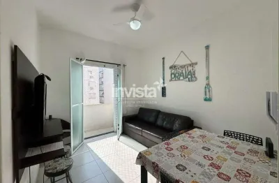 Apartamento com 1 quarto à venda no Embaré, Santos 