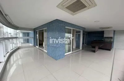 Apartamento com 4 quartos para alugar na Aparecida, Santos 