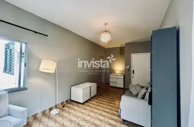 Apartamento com 1 quarto à venda no José Menino, Santos 