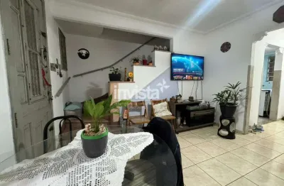 Casa com 2 quartos à venda no Macuco, Santos 