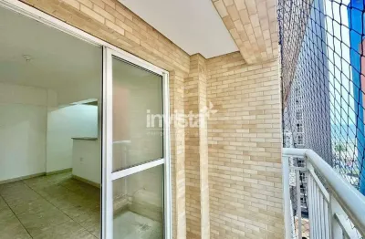 Apartamento com 2 quartos à venda no José Menino, Santos 