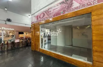 Ponto comercial para alugar no Gonzaga, Santos 