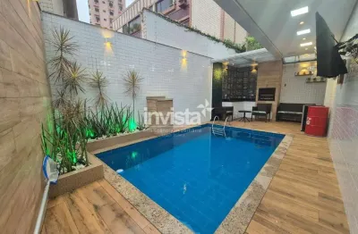 Casa com 3 quartos à venda no Ponta da Praia, Santos 