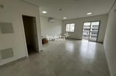 Sala comercial para alugar na Vila Mathias, Santos 