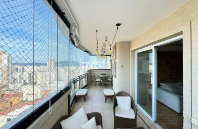 Apartamento com 3 quartos à venda no Boqueirão, Santos 