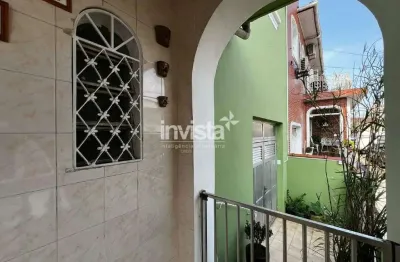 Casa com 3 quartos à venda no Boqueirão, Santos 