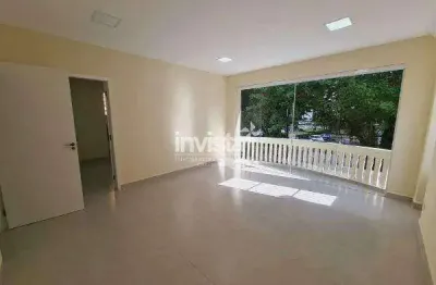 Sala comercial para alugar no Gonzaga, Santos 