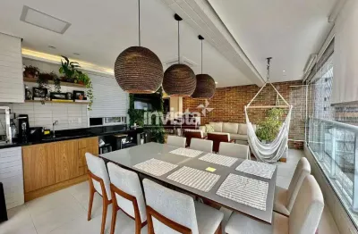 Apartamento com 3 quartos à venda no Boqueirão, Santos 