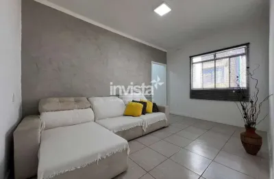 Apartamento com 2 quartos à venda na Vila Mathias, Santos 